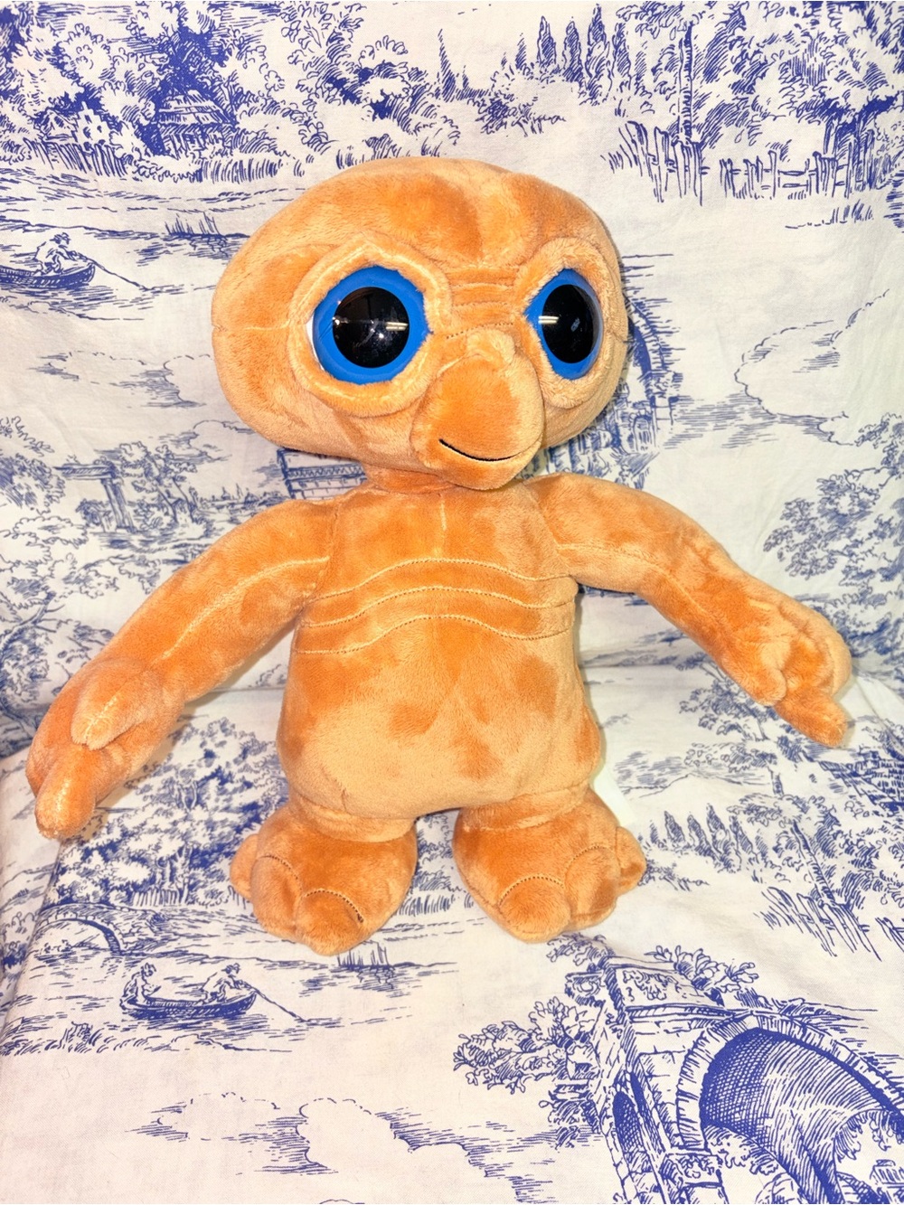 Build a Bear E.T Phone Home Light Up Alien Plush 14" Tall Tested Works EUC